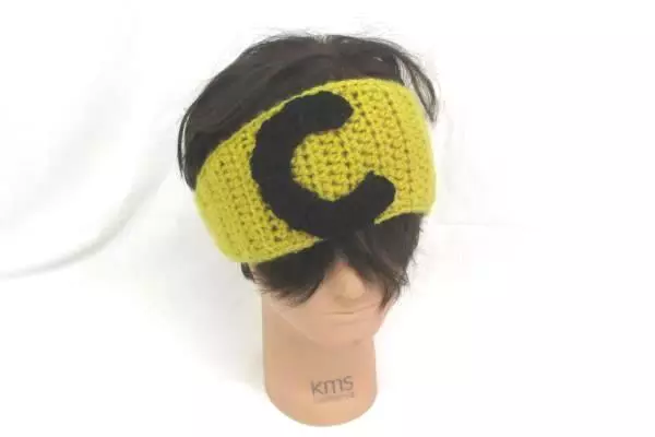 Lot of Women Accessories Yellow Cougars Head Warmer Ear Muff Wrap & Gloves