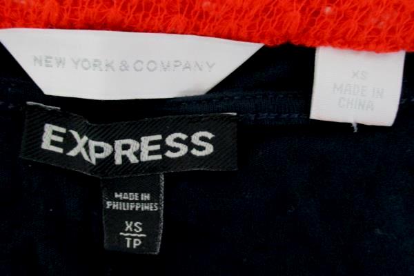 Women's 3 Piece XS Top Lot Old Navy New York Co Energie Tank Top Blouse