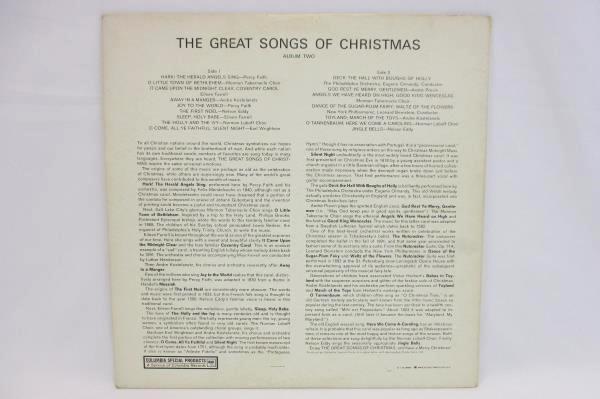 Vtg 60s The Great Songs of Christmas Album Two Collectors Limited Edition LP