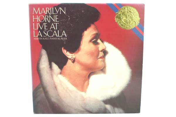 MARILYN HORNE LIVE AT LA SCALA 33 RPM LP VINYL M37819 CBS MASTERWORKS