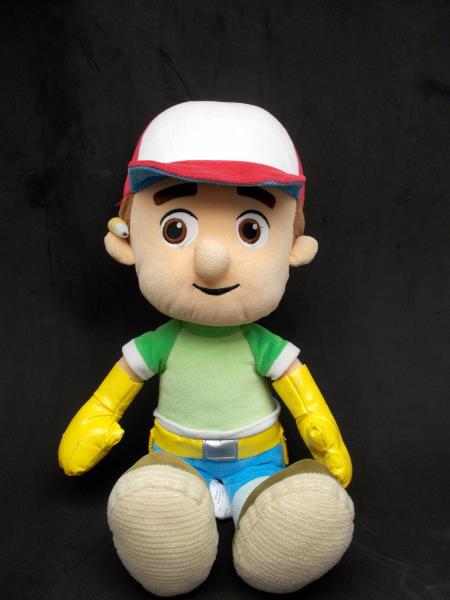 Disney Store Exclusive Authentic Handy Manny Boy Plush Stuffed Doll 18" Clean