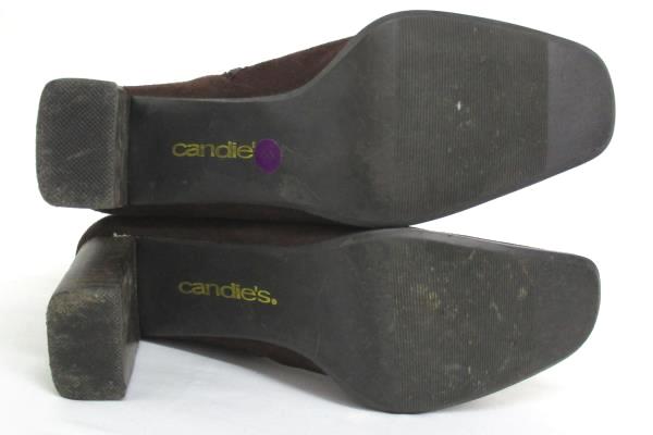 Candie's Brown Micro Suede Knee High Riding Style Boots Women's 7.5M