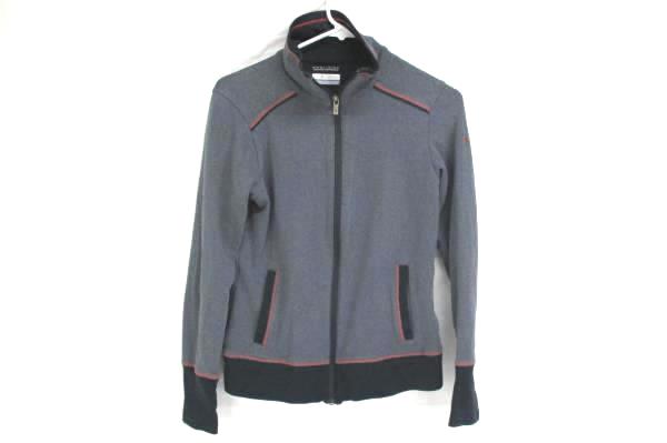 Columbia Gray Blue Omni-Wick Active Running Advanced Evaporation Jacket Petite S