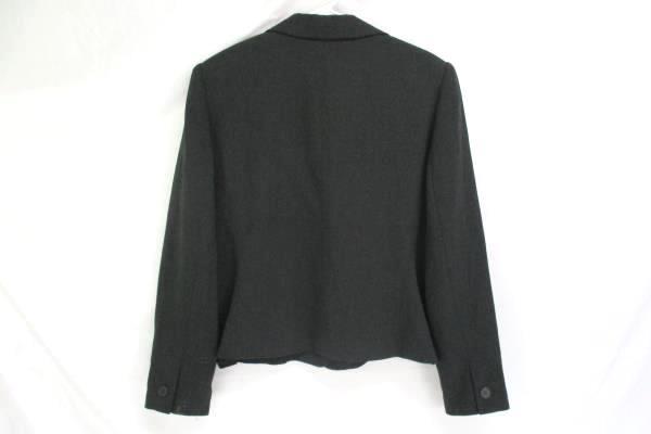 Casual Corner Gray Short Sport Coat Blazer Jacket Women's Size 16