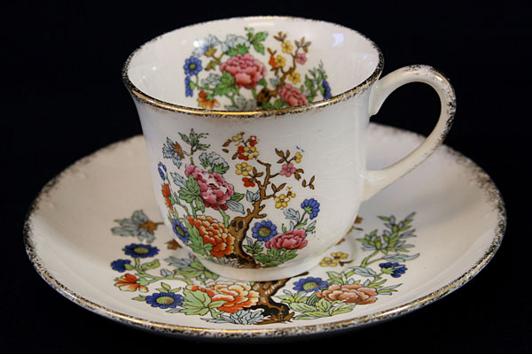Vintage Eastern Far Importex W.S. George Cape Code Cup And Saucer Set