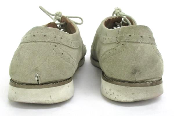 PERRY ELLIS PORTFOLIO Men's Gray "Kenneth" Leather Oxford Dress Shoes Size 11