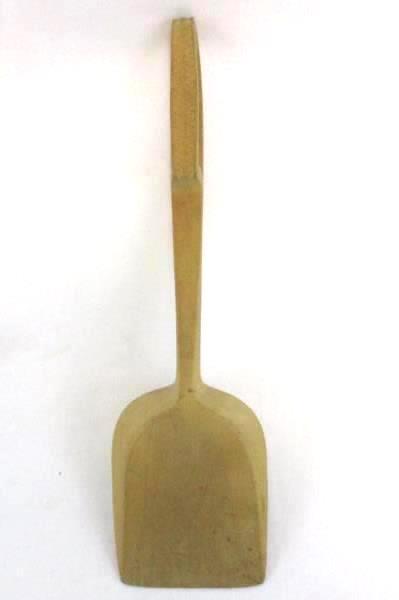 Vintage Carved Spatula Folk Art Handle Wall Hanging Decoration 14"