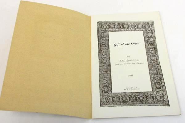 Gift of the Orient Kerman Rug & Trading Co Booklet San Francisco Ca 1938