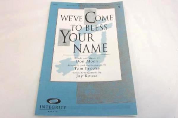 Lot of 66 Choral Sheet Music Booklets We've Come to Bless Your Name SATB #14627