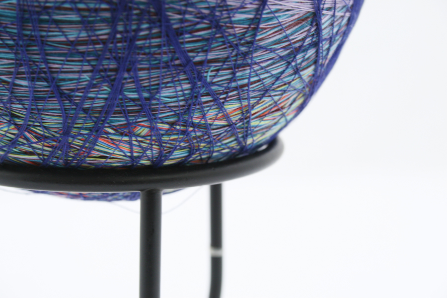 LARGE Ball Of Thread With Stand 5.5" Diameter