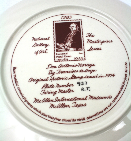 International Museum Masterpiece Stamp Plate Collection Michelangelo
