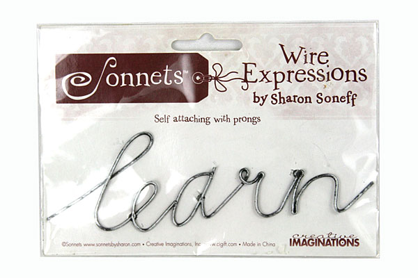 LEARN - Wire Expressions by Sharon Soneff - Creative Imaginations