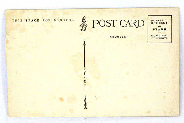 7542 Marquette Park and Harbor from Ft. Mackinac Isle Michigan Postcard