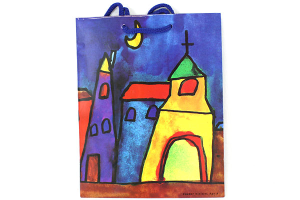Set of 2 Papel Giftware Bags By 8-Year-Old Artist Cooper Nielsen