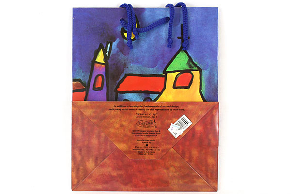 Set of 2 Papel Giftware Bags By 8-Year-Old Artist Cooper Nielsen