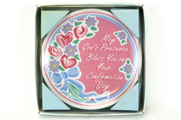Decorative Confirmation Plate Gift - 1992 Enesco #249130