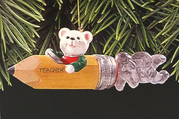 1998 Rocket to Success and 1999 Counting on Success Hallmark Keepsake Ornaments