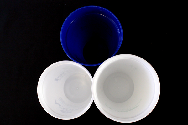 Set of 3 Pharmaceutical Companies Plastic Advertising Cups