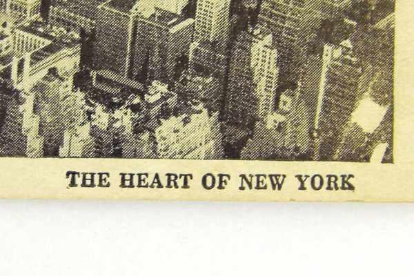Vintage The Penn Zone Heart Of New York Postcard 7710