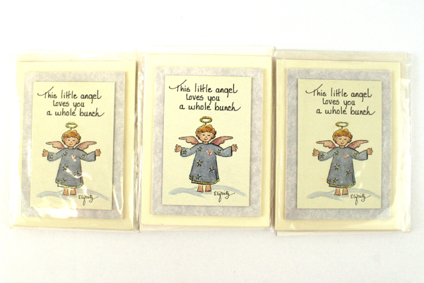 Set of 3 Decorative Stand-Up Angel Cards Winslows Inc By Pam Elifritz