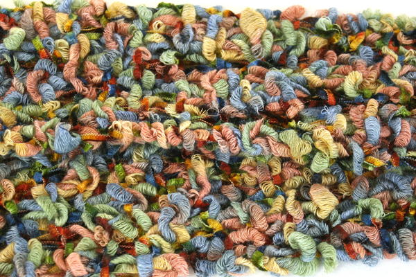Lot of 2 Accessories - GAP Belt Size 34 L & Multi-Colored Novelty Yarn Scarf