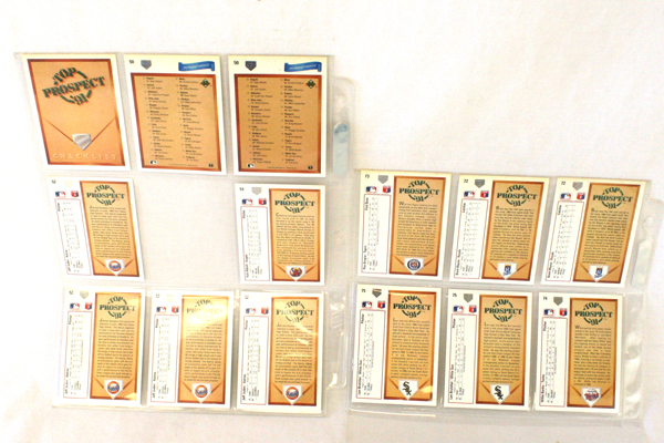Over 40 Top Prospect '91 MLB Player Cards Upper Deck 1991