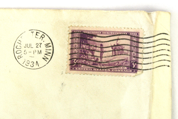 Lot of 2 Universal Ship Cancellation Society Covers 1934 Florida Minnesota