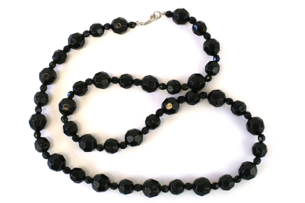Lot Of 4 Misc Jewelry Post Earrings Black Plastic Beads Grey Speckled Bangle