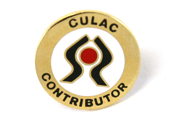 Lot Of Two Enamel CULAC (Credit Union Legislative Action Council) Tie Tacks