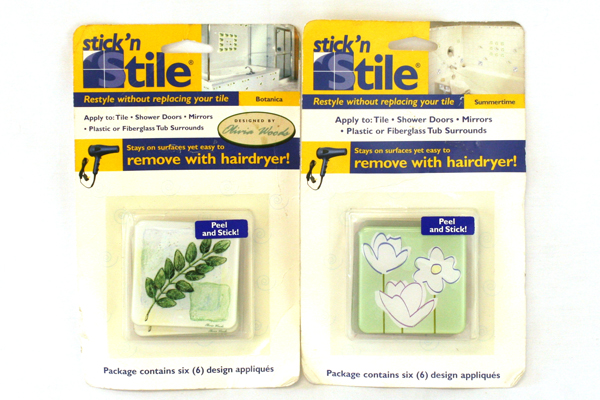 Stick 'N Stile Summertime & Botanica Stick Appliques New in Package