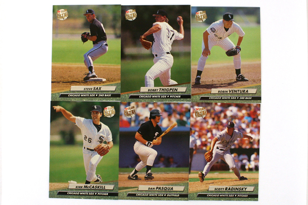 Fleer Ultra Series II Chicago White Sox 1992 Baseball Team Set of 12