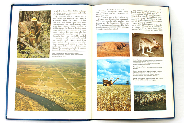 1972 Harver Junior Encyclopedia Volume 2 King Arthur - Brazil