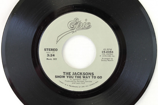 Vintage 45 RPM Record The Jacksons EPIC 1976-1977 CBS Inc