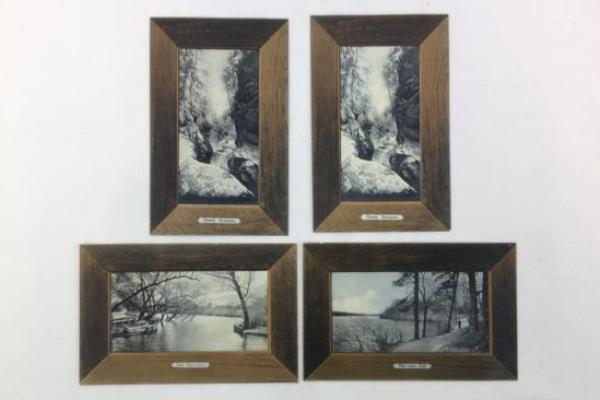Lot 4 Vintage 1905 Postcard RPPC by Rotograph Co Poets Dream Lake Path Narrows