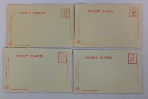 Lot 4 Vintage 1905 Postcard RPPC by Rotograph Co Poets Dream Lake Path Narrows