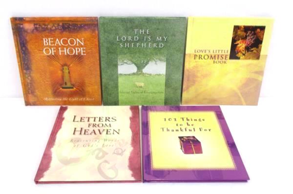 Set 5 Humble Creek Spiritual Hardcover Books Christmas Stocking Choice Like New