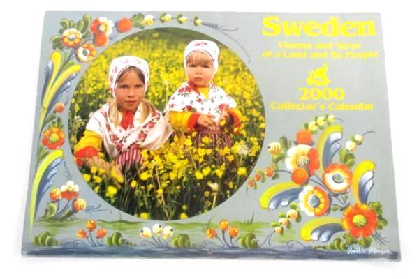 2000 Calendar Sweden Visions and Verse of a Land and It's People Scandinavian