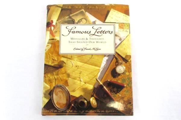 Famous Letters: Messages & Thoughts That Shaped Our World Frank McLynn HCDJ