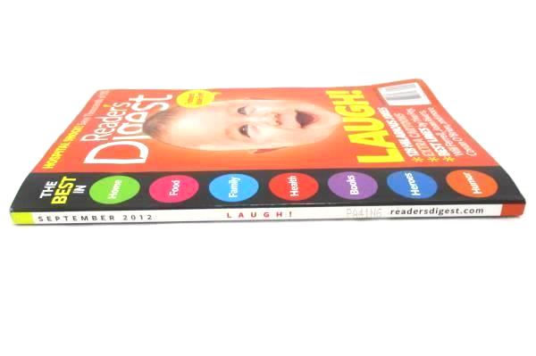 Reader's Digest Magazine Book September 2012 Will Ferrell Joan Rivers Tina Fey