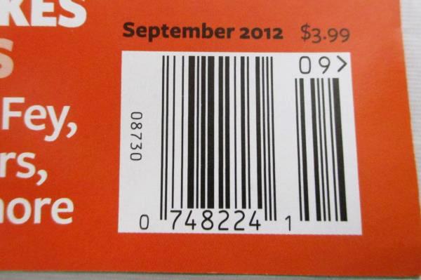 Reader's Digest Magazine Book September 2012 Will Ferrell Joan Rivers Tina Fey