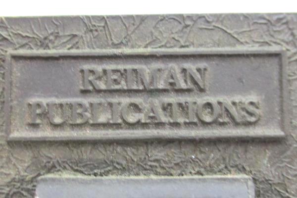 Vintage Belt Buckle Reiman Publications Wheat Belt Patina