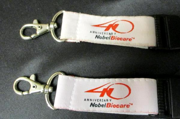 Nobel Biocare 40 Anniversary Lanyard Key Chain World Conference 2005 Prosthetic