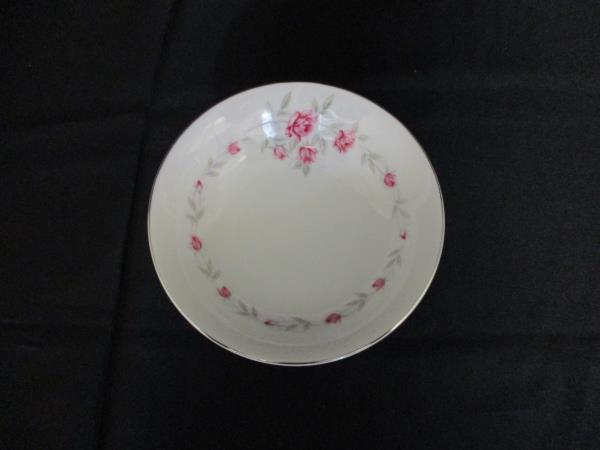 Norleans Fine China Service For 8 Sauce Berry Dish Bowls Bridal Rose Pattern