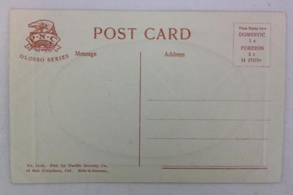 Vintage 1900's Postcard RPPC Ashland Creek Canon, Ashland, OR #1142 Unused