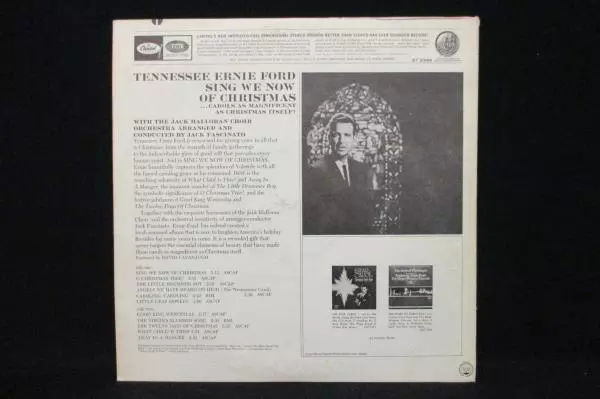 TENNESSEE ERNIE FORD Sing We Now of Christmas ST-2394 LP Album Stereophonic 1965