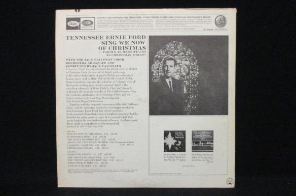 TENNESSEE ERNIE FORD Sing We Now of Christmas ST-2394 LP Album Stereophonic 1965