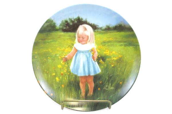 Meadow Magic Collectible Plate Donald Zolan 1989 Pemberton & Oakes