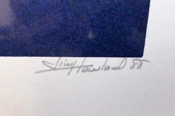 Limited Edition Signed Print Pioneer Hall Linfield College Jim Howland 1988