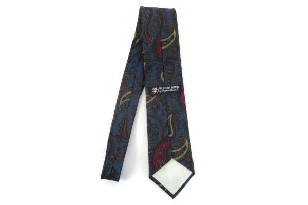 Austin Reed of Regent Street Italian Silk Neck Tie USA Made Paisley Print Mens