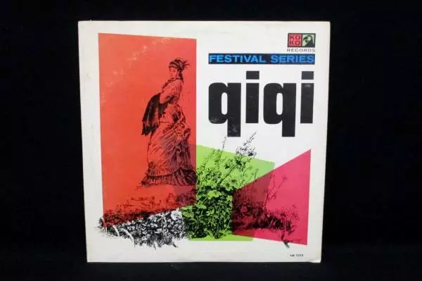Lot of 2 Lerner & Loewe's GiGI Music and Songs Festival Series Vinyl Records